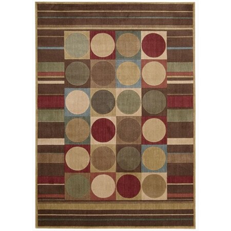 Nourison Somerset Area Rug Collection Multi Color 7 Ft 9 In. X 10 Ft 10 In. Rectangle 99446004833